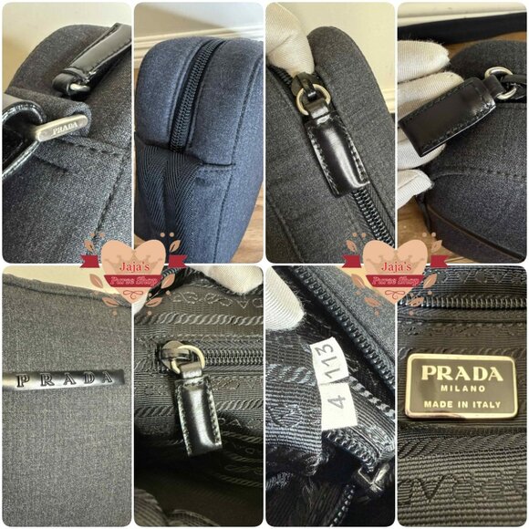 💝Prada Sport Canvas Shoulder Bag💝 - Picture 11 of 17